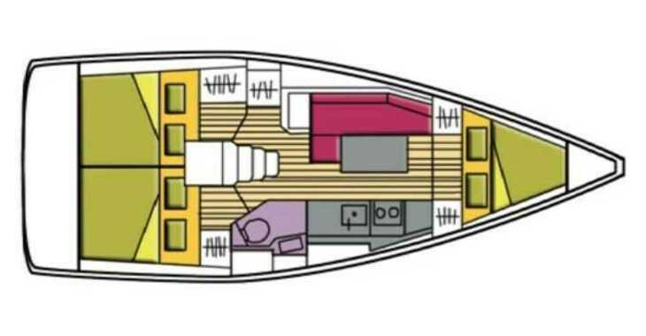 Chartern Sie segelboot in Marina Cala de Medici - Oceanis 35.1