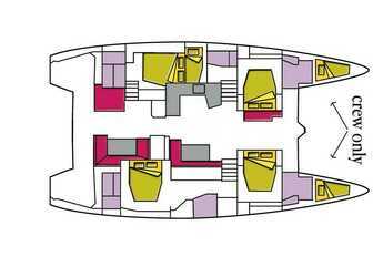 Louer catamaran à Marina d'Arechi - Lagoon 52F (5 cab)