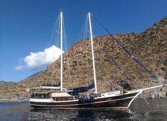 Rent a schooner in Marina Lipari  - Gelidonya II