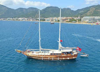 Rent a schooner in Bozburun - Gulet Kaptan Mehmet Bugra (Luxury)