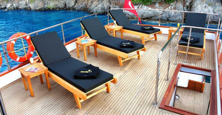 Rent a motorboat in Bodrum Marina - Trawler Maske 3 (Luxury)