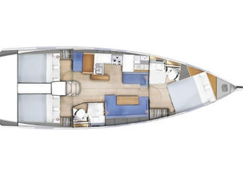Alquilar velero en Cecina - Sun Odyssey 410 (3Cab)