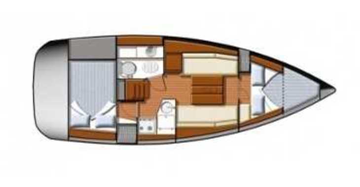Rent a sailboat in Marina Betina - Sun Odyssey 30i