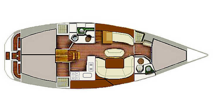 Rent a sailboat in Betina Marina - Sun Odyssey 40