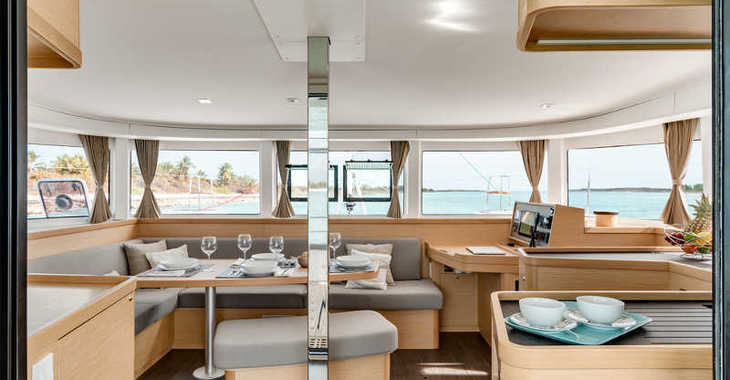 Rent a catamaran in Marina Skiathos  - Lagoon 42 (A/C, Watermaker, Gen)