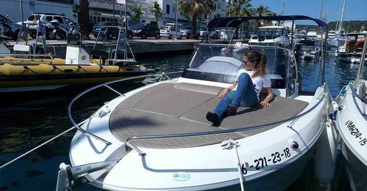Rent a motorboat in Port Mahon - Pacific Craft Sun Cruiser 700