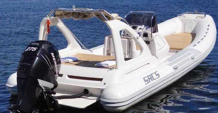 Rent a dinghy in Port of Can Picafort - Sacs 750 Dream S25