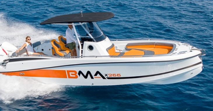 Rent a motorboat in Portocolom - BMA X266