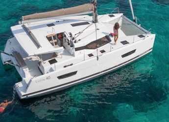 Rent a catamaran in ACI Marina Dubrovnik - Fountaine Pajot Lucia 40