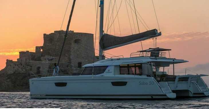 Rent a catamaran in Marina Baotić - Fountaine Pajot Saba 50 - 6 + 1 cab.