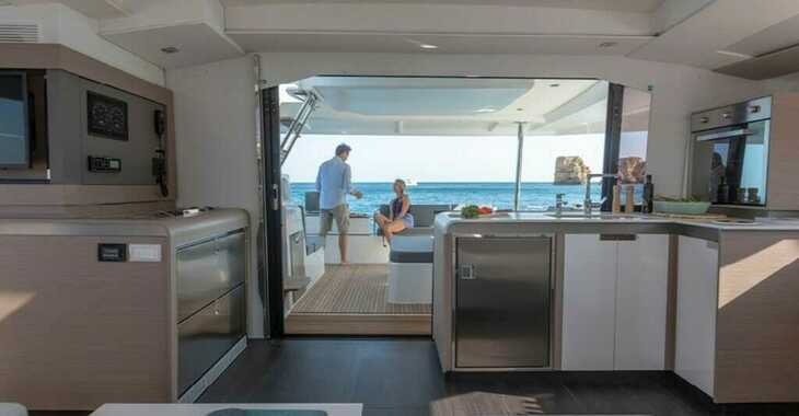 Rent a catamaran in Compass Point Marina - Fountaine Pajot Elba 45 - 3 cab.