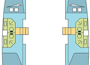 Alquilar catamarán en Porto Olbia - Bali 4.3 - 4 + 2 cab.