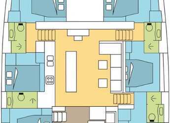 Rent a catamaran in Marina Le Marin - Lagoon 620 - 6 + 2 cab.