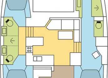 Noleggiare catamaran in Jolly Harbour Marina - Fountaine Pajot Astrea 42 - 3 + 1 cab.