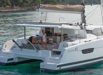 Chartern Sie katamaran in Marina Bas du Fort - Fountaine Pajot Lucia 40 - 4 cab.