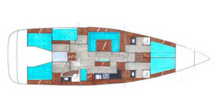 Louer voilier à Marina di Portisco - Bavaria Cruiser 50