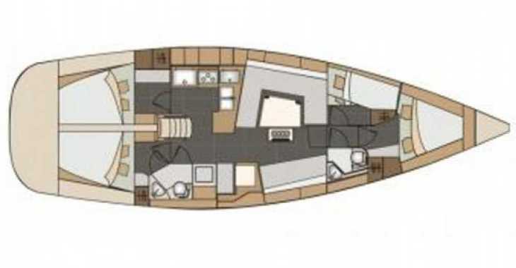 Louer voilier à Baska Voda - Elan 45 Impression AC