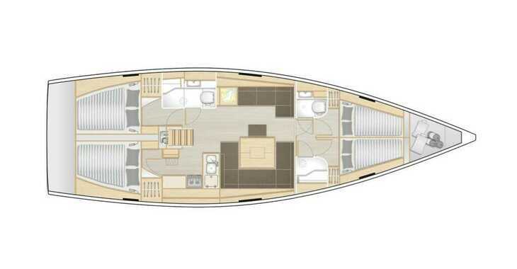 Louer voilier à Lavrion Marina - Hanse 458