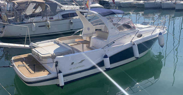 Rent a motorboat in Marina el Portet de Denia - Faeton 29 Scape