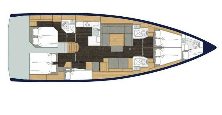 Louer voilier à Nikiana Marina - Bavaria C50