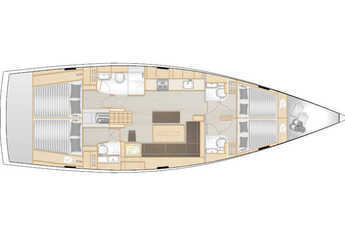 Rent a sailboat in Marina Frapa - Hanse 508