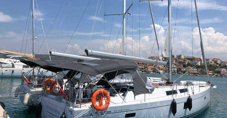 Chartern Sie segelboot in Marina Frapa - Hanse 455