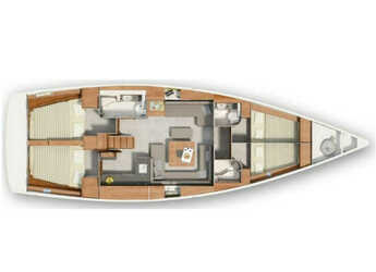 Rent a sailboat in Marina Frapa - Hanse 455