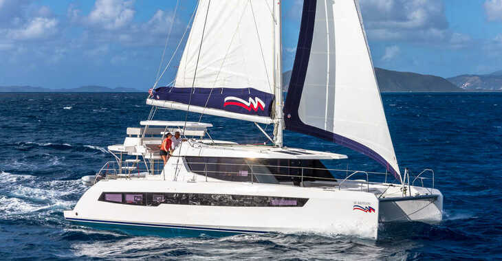 Rent a catamaran in Port Louis Marina - Moorings 4500L (Club)