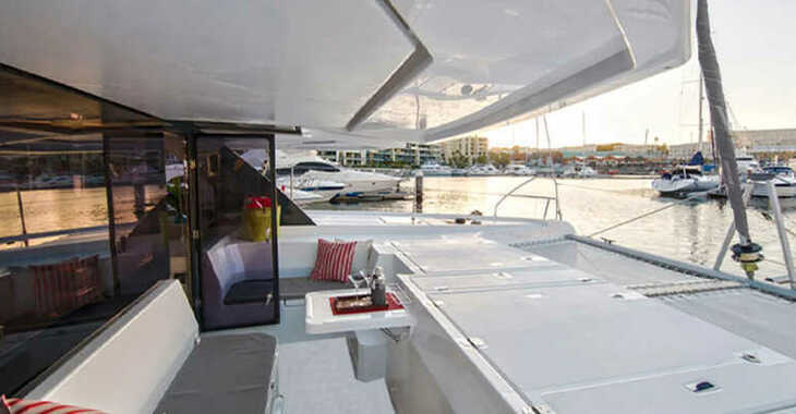 Rent a catamaran in Rodney Bay Marina - Sunsail 454L (Premium)