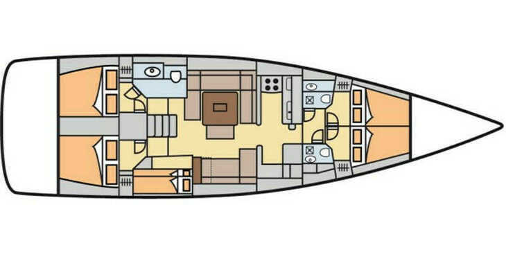 Chartern Sie segelboot in Netsel Marina - Dufour 500 GL