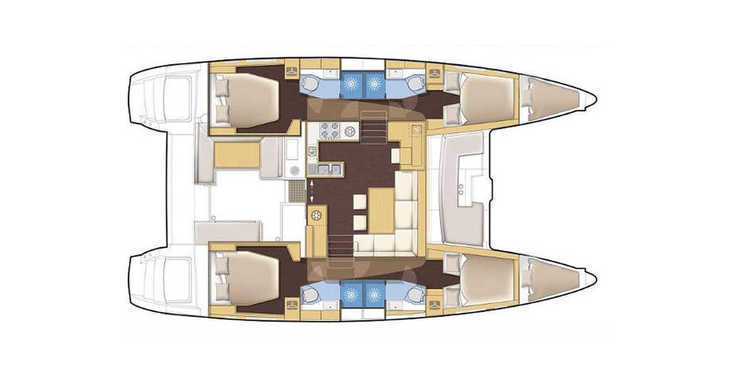Louer catamaran à Marina Frapa - Lagoon 450 Sport