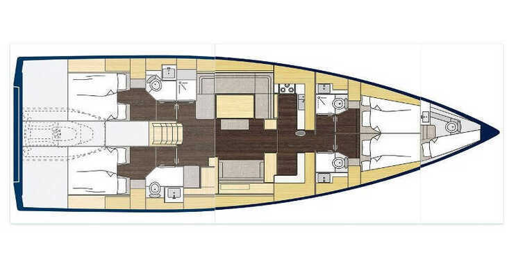 Louer voilier à Lavrion Marina - Bavaria C57 Style