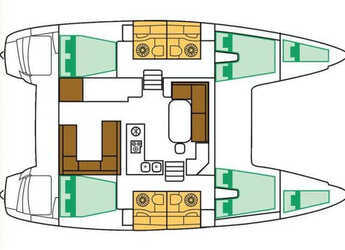 Chartern Sie katamaran in Lavrion Marina - Lagoon 400 S2