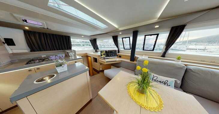 Rent a catamaran in SCT Marina - Fountaine Pajot Saona 47 Quintet - 5 + 1 cab.