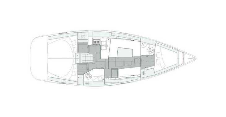 Chartern Sie segelboot in Marine Pirovac - Elan Impression 40.1