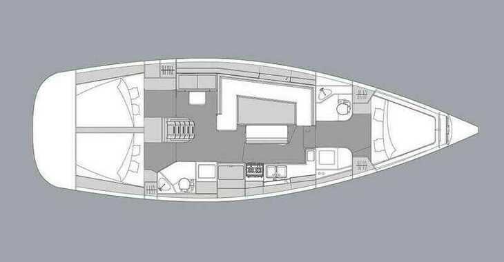 Chartern Sie segelboot in Marina Kornati - Elan 45.1 Impression 3 cabins 2 heads