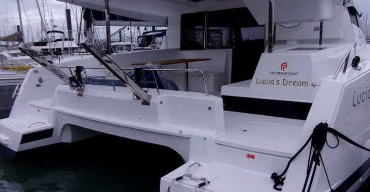 Rent a catamaran in Marina Kastela - Lucia 40 (4cab./4 hds)