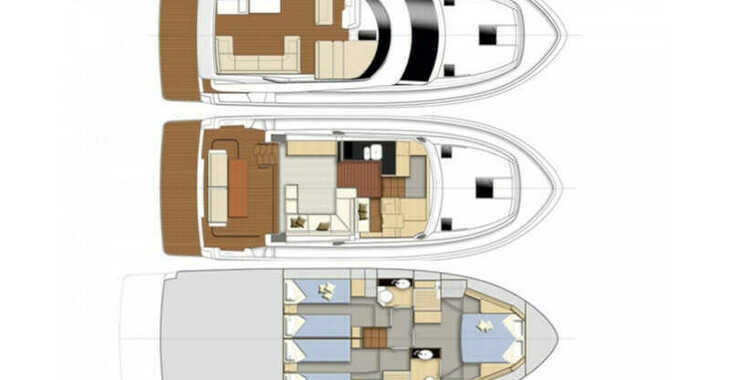 Chartern Sie motorboot in Marina Mandalina - Bavaria Virtess 420 Fly
