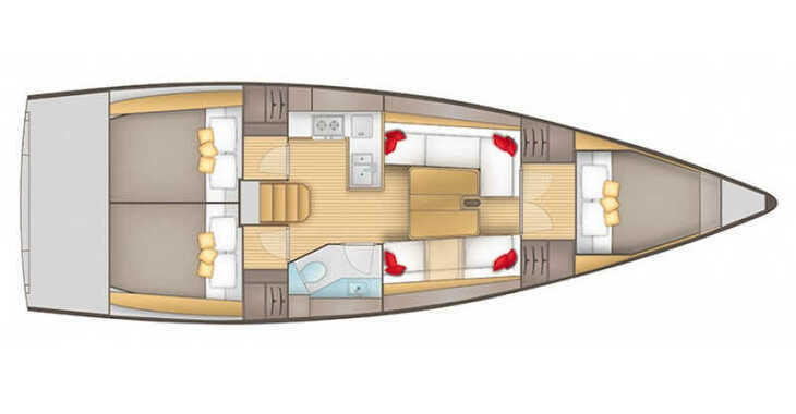 Chartern Sie segelboot in Marine Pirovac - Salona 380 Performance