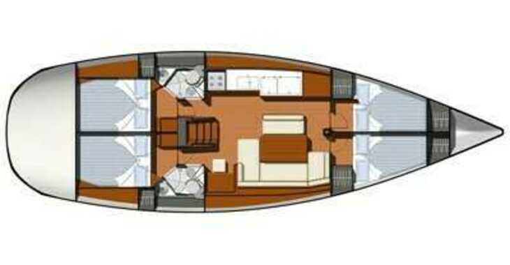 Chartern Sie segelboot in Veruda - Sun Odyssey 44 i