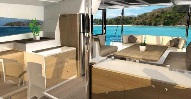 Chartern Sie katamaran in Paros Marina - Bali 4.1/4WC