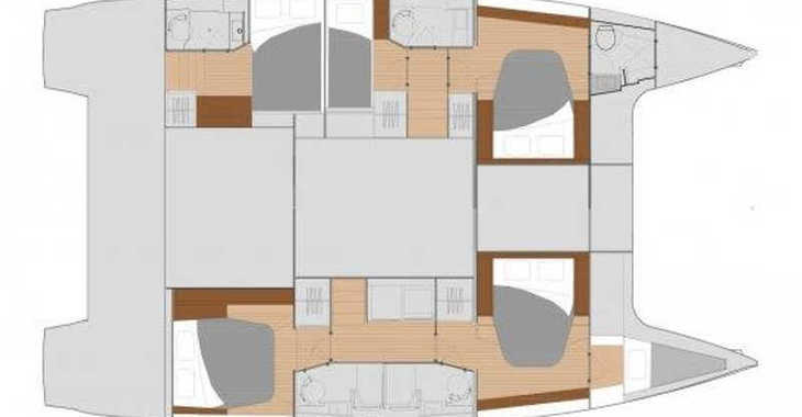 Alquilar catamarán en Mykonos Marina - Saona 47