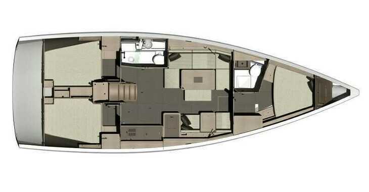 Chartern Sie segelboot in Marina Kremik - Dufour 412 Grand large