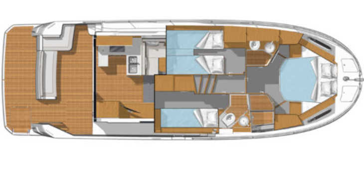 Rent a motorboat in Veruda - Swift Trawler 41 SEDAN 