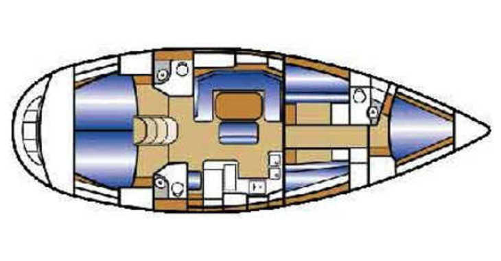 Louer voilier à Marine Pirovac - Bavaria 49
