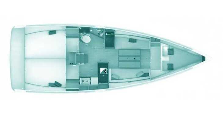 Rent a sailboat in Loutraki Harbour - Sun Odyssey 349