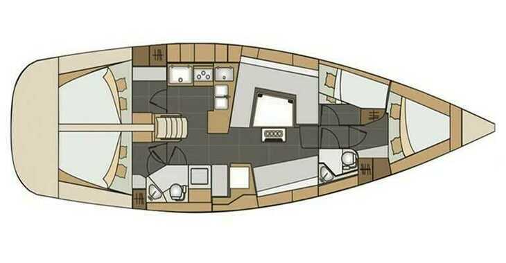 Louer voilier à Nidri Marine - Elan 45 Impression