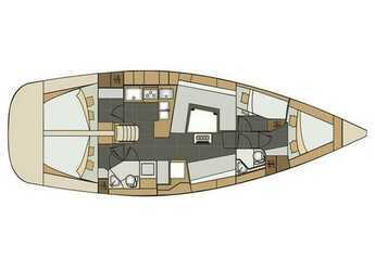 Rent a sailboat in Nidri Marine - Elan 45 Impression