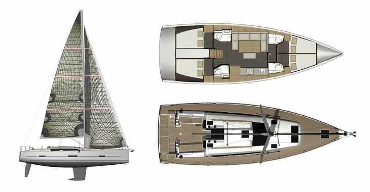 Chartern Sie segelboot in Cleopatra marina - Dufour 460 Grand Large (4 cab)