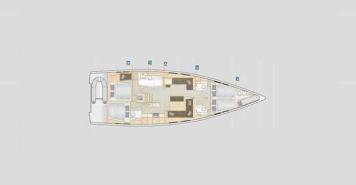 Alquilar velero en Lavrion Marina - Hanse 548